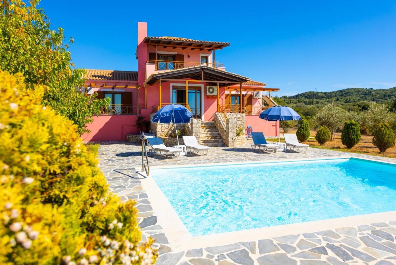 Villa Aetos Vasilikiádhes Exteriér fotografie