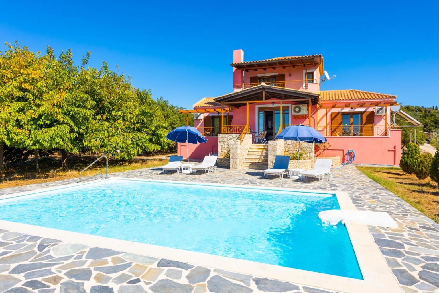 Villa Aetos Vasilikiádhes Exteriér fotografie