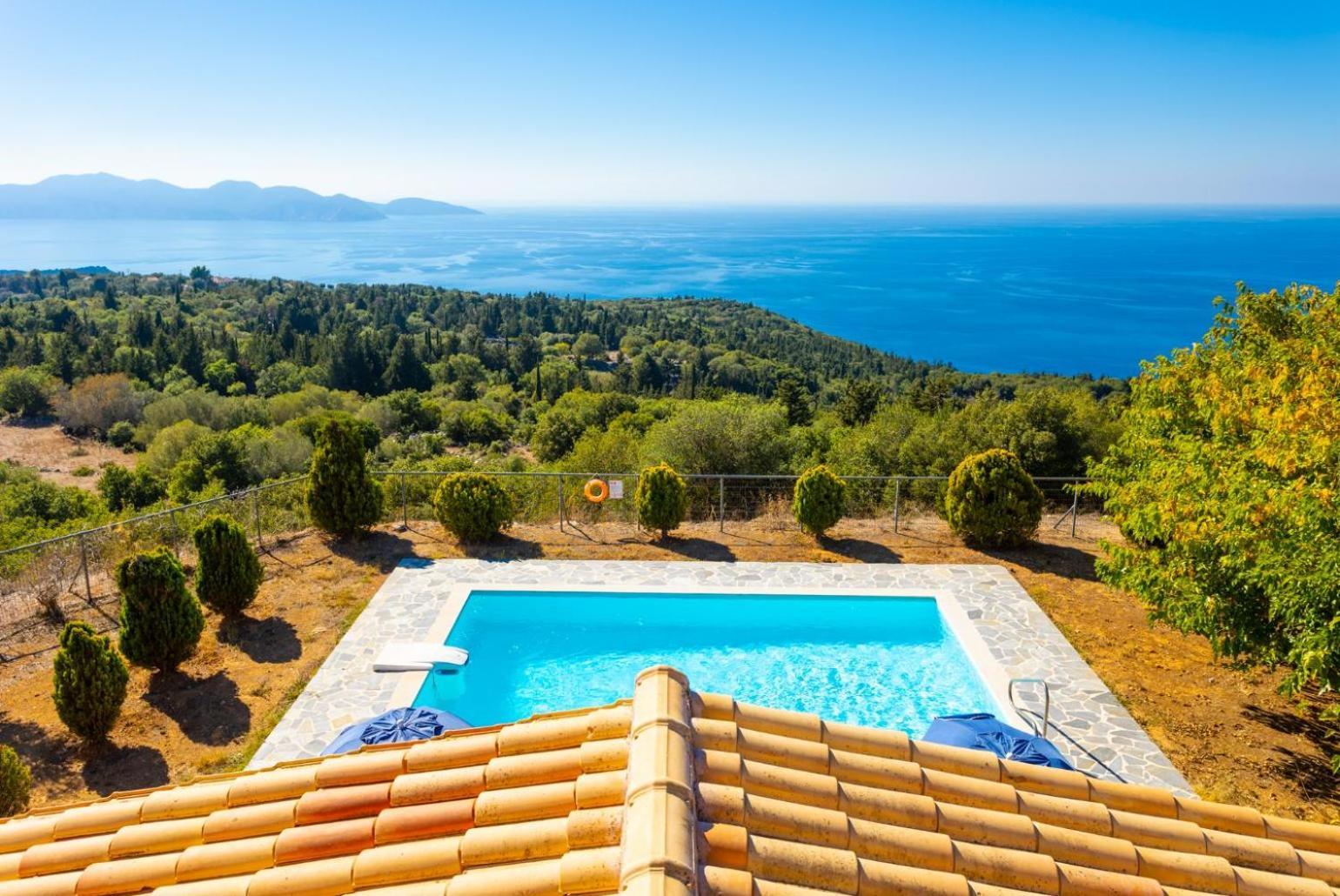 Villa Aetos Vasilikiádhes Exteriér fotografie