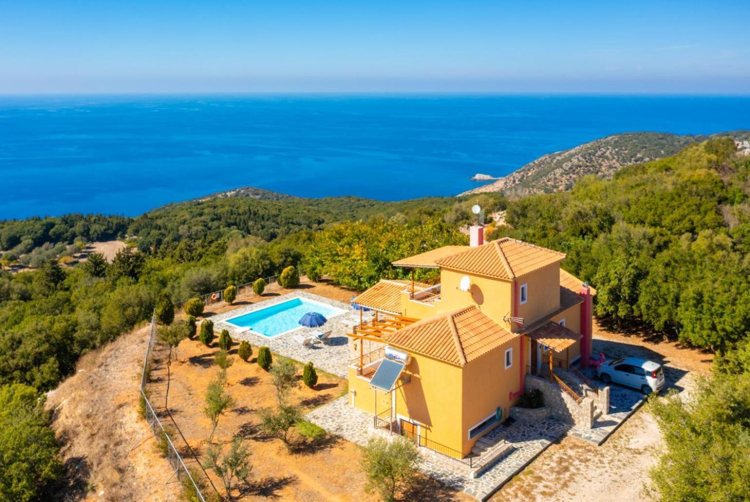 Villa Aetos Vasilikiádhes Exteriér fotografie