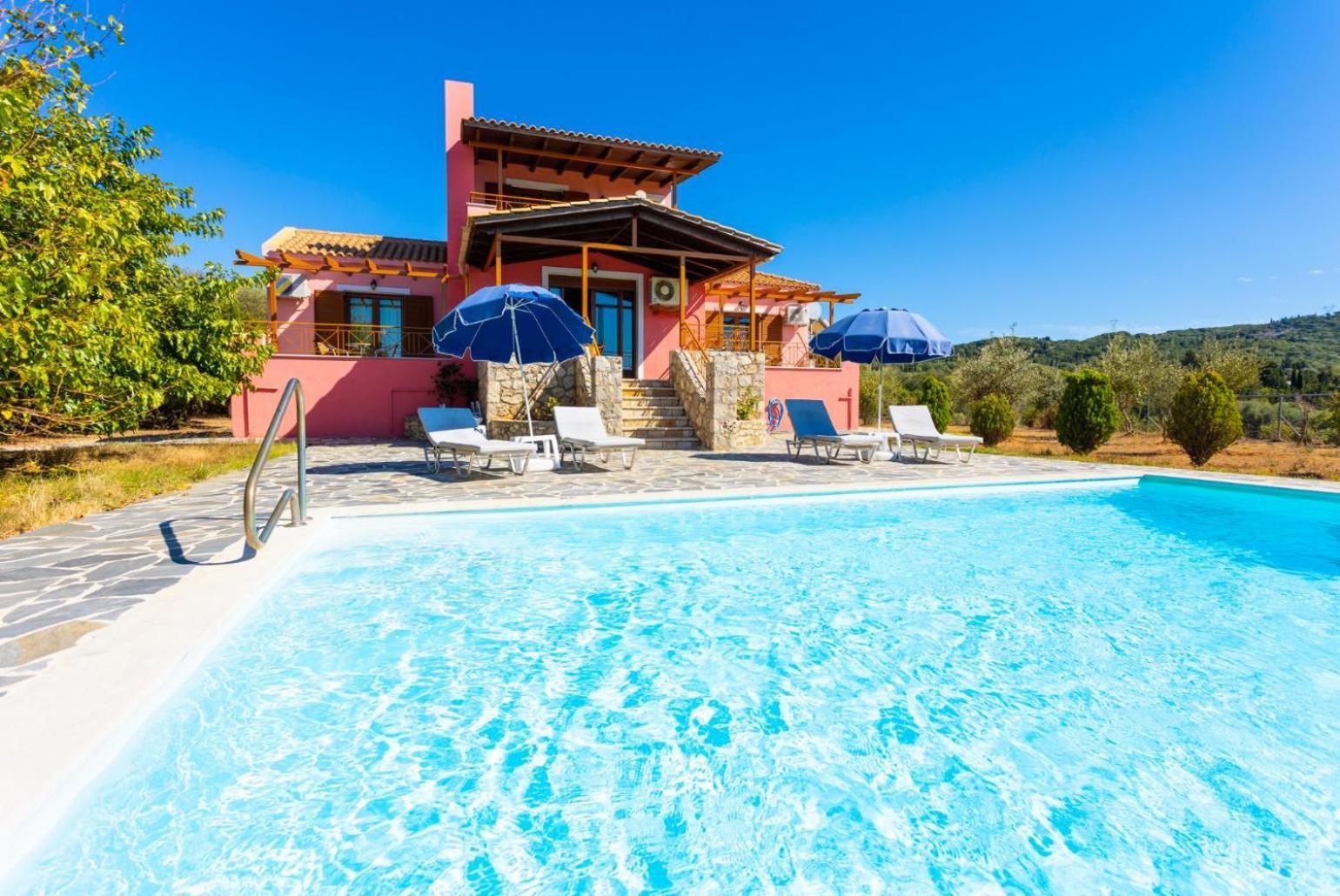 Villa Aetos Vasilikiádhes Exteriér fotografie