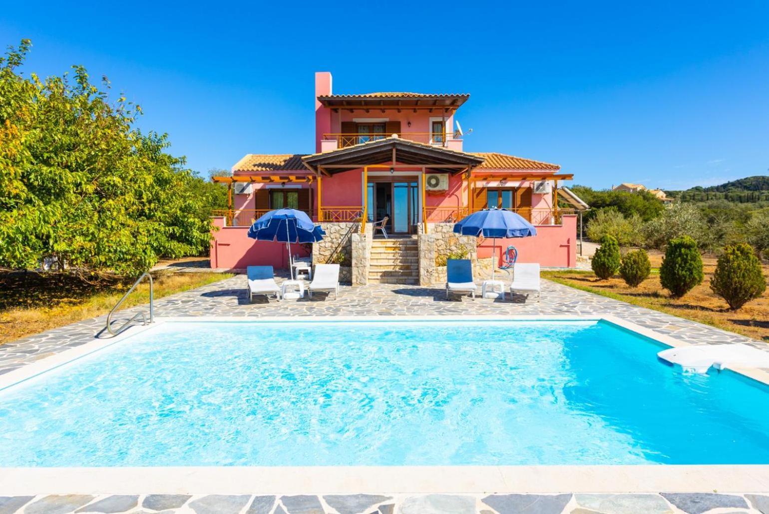 Villa Aetos Vasilikiádhes Exteriér fotografie