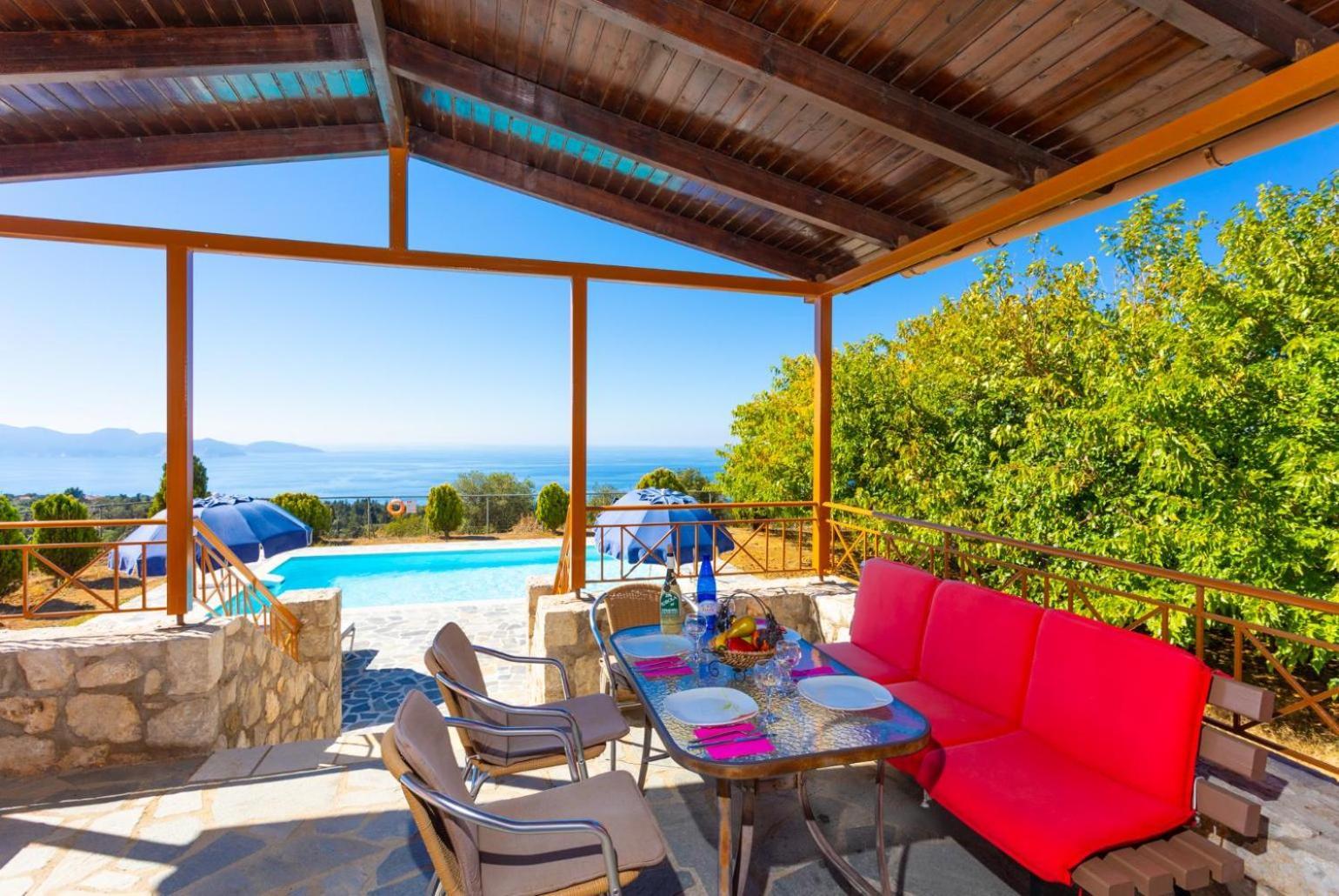 Villa Aetos Vasilikiádhes Exteriér fotografie