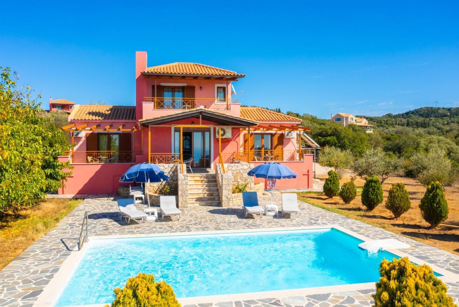 Villa Aetos Vasilikiádhes Exteriér fotografie