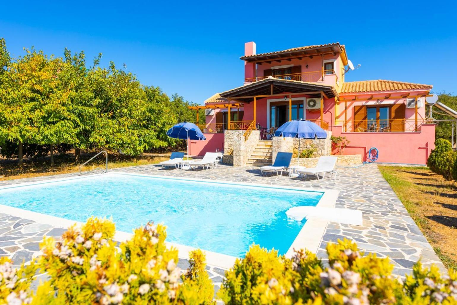 Villa Aetos Vasilikiádhes Exteriér fotografie